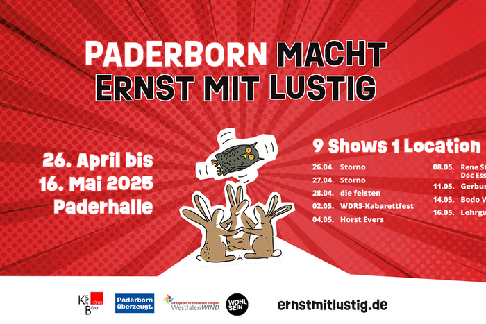 PADERBORN MACHT ERNST MIT LUSTIG