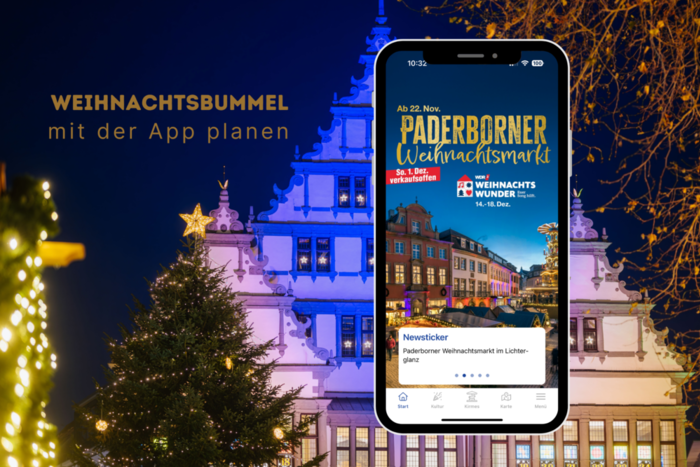 App zum Weihnachtsmarkt