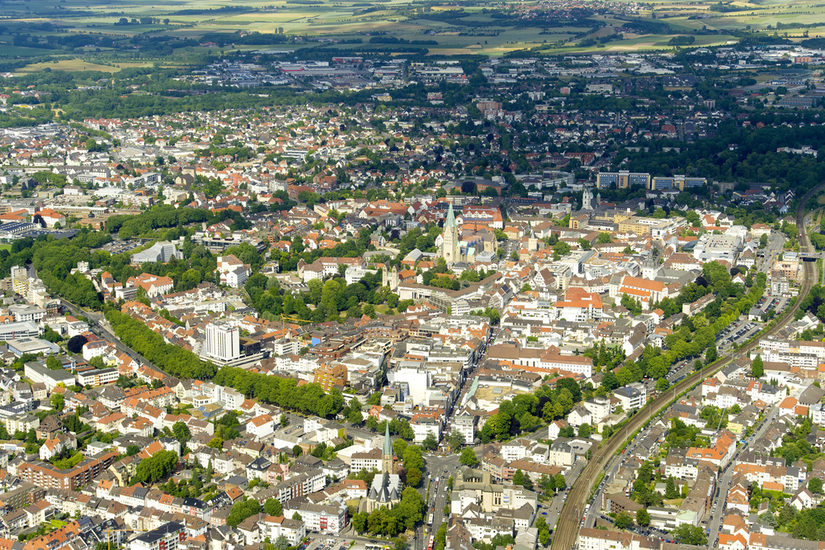 Paderborn von oben