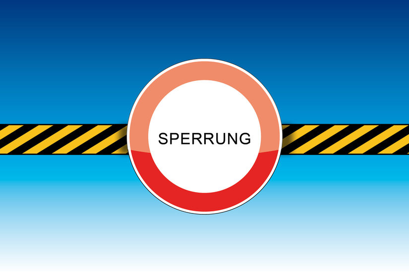 Sperrung