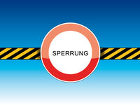 Sperrung