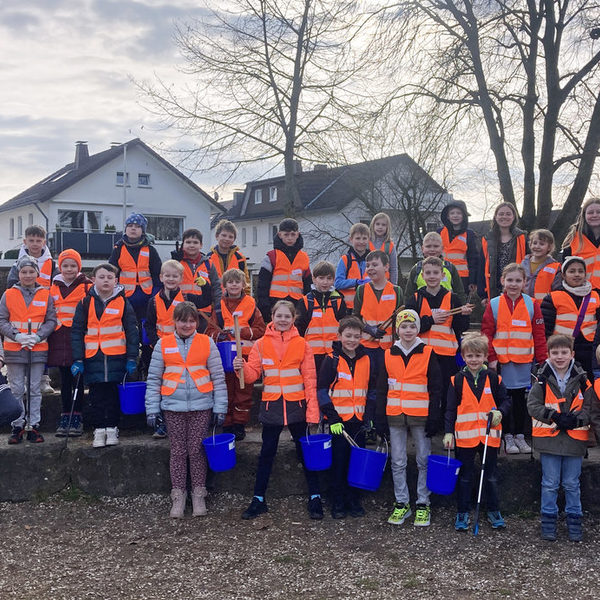 Frühjahrsputz Almeschule Wewer