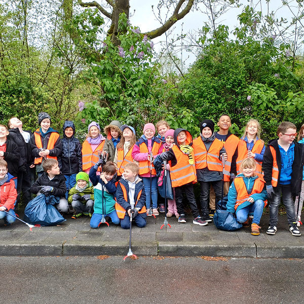 Frühjahrsputz Grundschule Benhausen-Neuenbeken