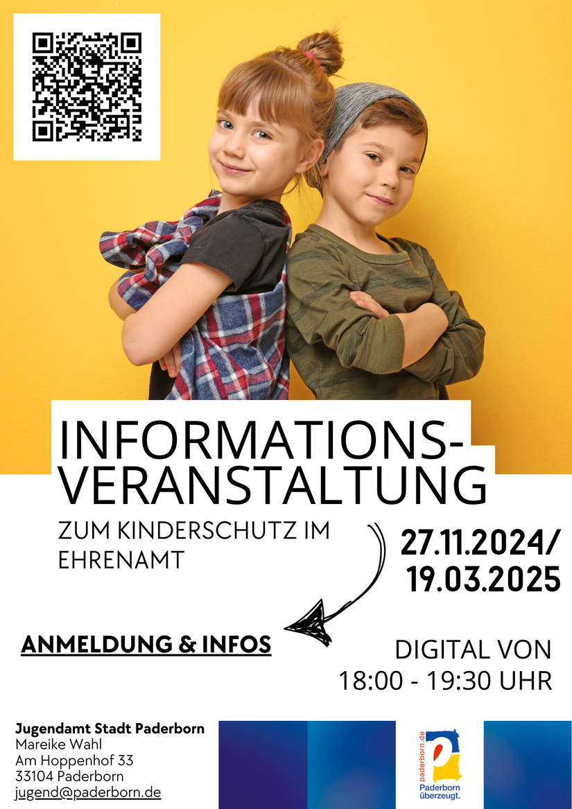 Flyer Kindesschutz im Ehrenamt