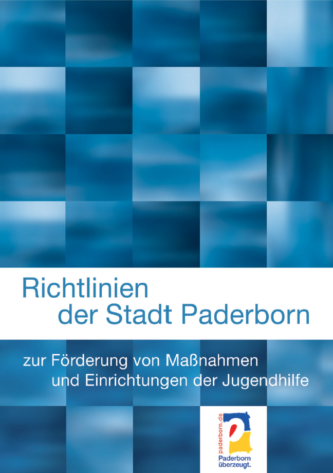 Richtlinien zur Förderung von Maßnahmen und Einrichtungen der Jugendhilfe