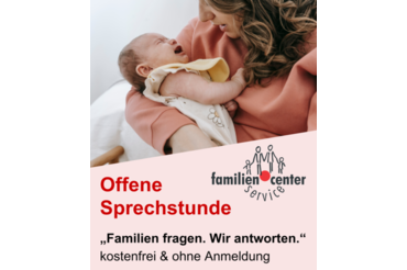 Offene Sprechstunde FamilienServiceCenter