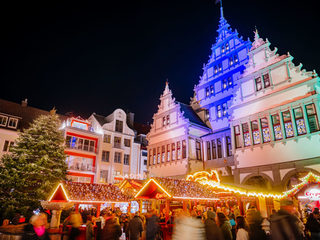 Foto des Paderborner Weihnachtsmarktes