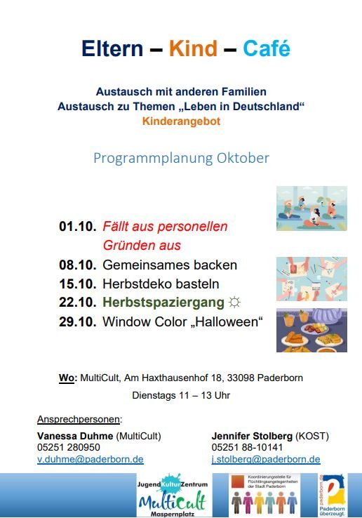 Programmplanung Oktober 2024