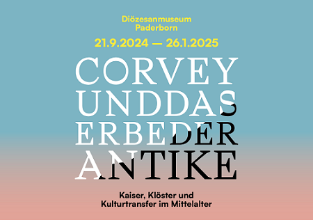 Ausstellungsgrafik von Corvey und das Erbe der Antike