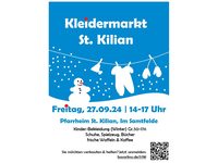 Kleidermarkt für Kinder