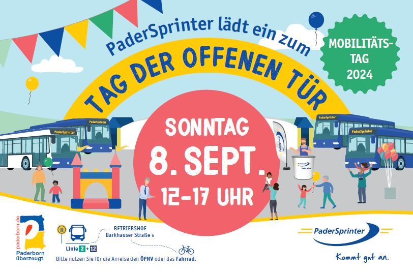 Tag der offenen Tür beim PaderSprinter