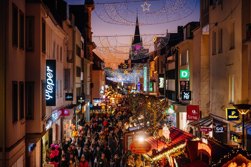 Fotos des Paderborner Weihnachtsmarkts vorm 1. Advent 2021